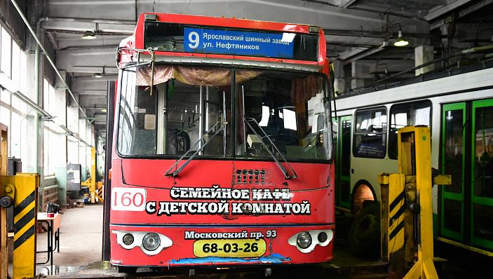 Ярославские троллейбусы переехали из депо на Горвалу