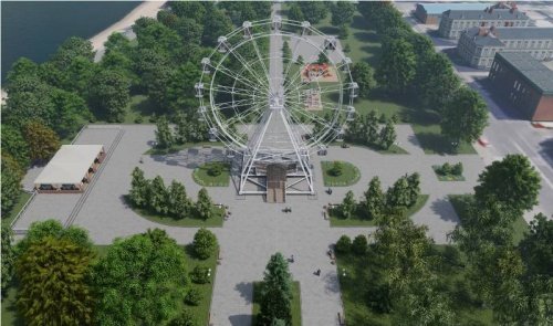 Компания, установившая колесо обозрения в Ярославле, займется тем же в Рыбинске