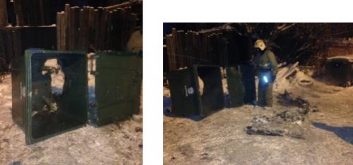 На Перекопе и в Дзержинском районе Ярославля горели мусорные контейнеры