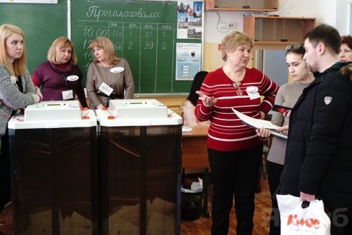 Явка на президентских выборах в Ярославской области на 18 часов составила 58,97%