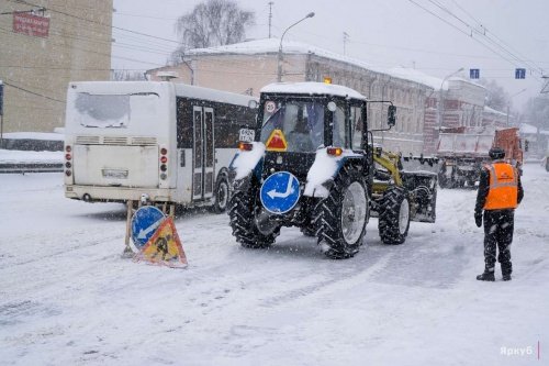 АМЗ Ярославля: снегоуборочная техника выйдет после утреннего часа пик