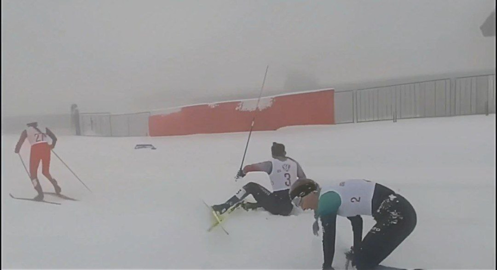 Спортсменки из Ярославля пострадали в массовом завале лыжниц в Сочи