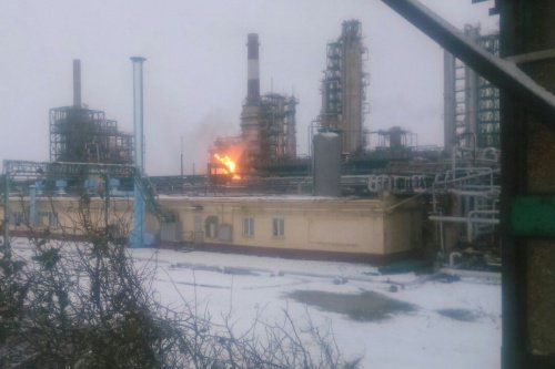 В пожаре на Ярославском НПЗ погиб рабочий