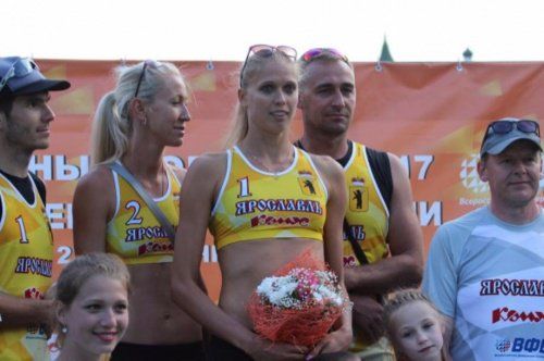 В Ярославле прошел этап чемпионата России по пляжному волейболу