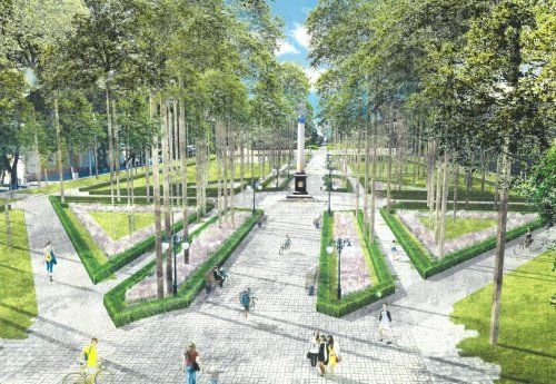 К выборам губернатора в Ярославле реконструируют Демидовский сквер