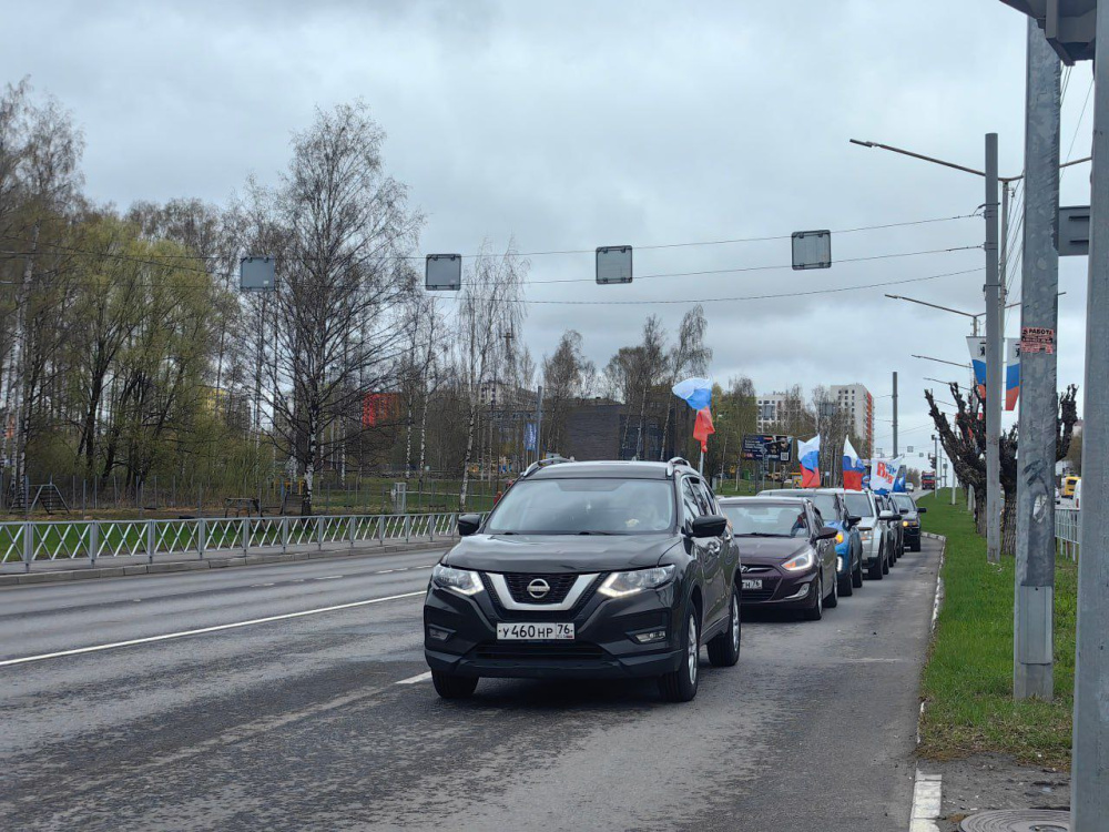 Ярославль присоединился к акции «Автопробег Победы»