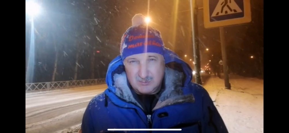 Мэр Рыбинска во время снегопада лично проверил состояние дорог