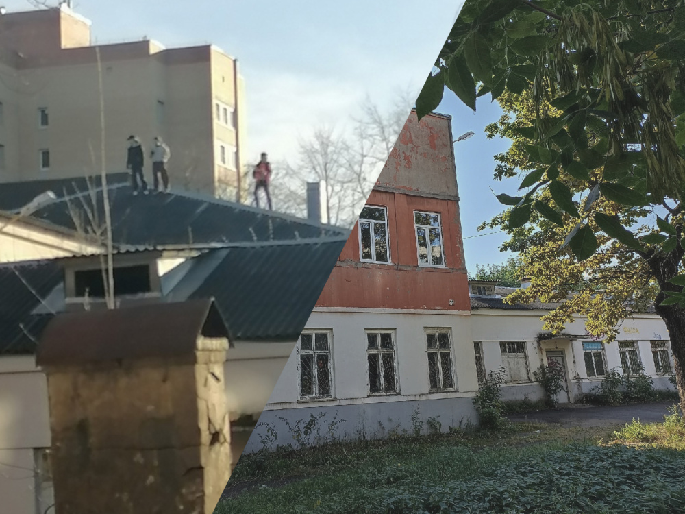 Прыгают по крыше и бьют стекла: жители Ярославля жалуются, что заброшенная больница стала точкой притяжения подростков и маргиналов
