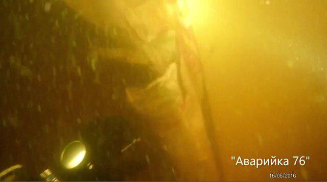 Ярославец выложил вторую часть подводной съемки затонувшего ресторана-дебаркадера