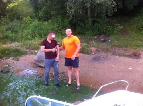 В Ярославле спасли пьяного, который прыгнул с теплохода в Волгу