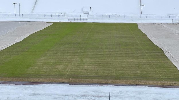 «Покрытие больше напоминало микрозелень»: ФНЛ разъяснила, почему на стадионе «Шинник» плохой газон