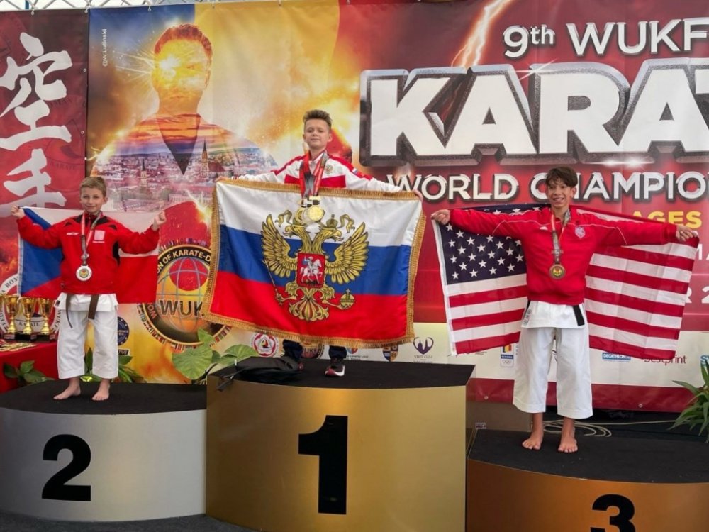 Ярославские спортсмены завоевали шесть медалей на чемпионате мира по карате