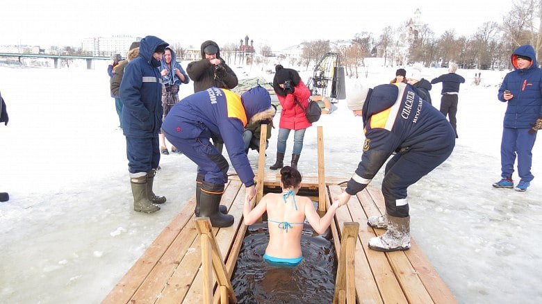 В Ярославле в Крещение оборудуют пять мест для купания