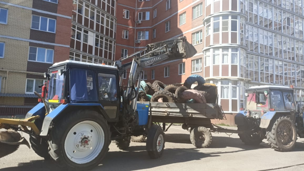 Ярославль завален покрышками из-за проблем с утилизацией