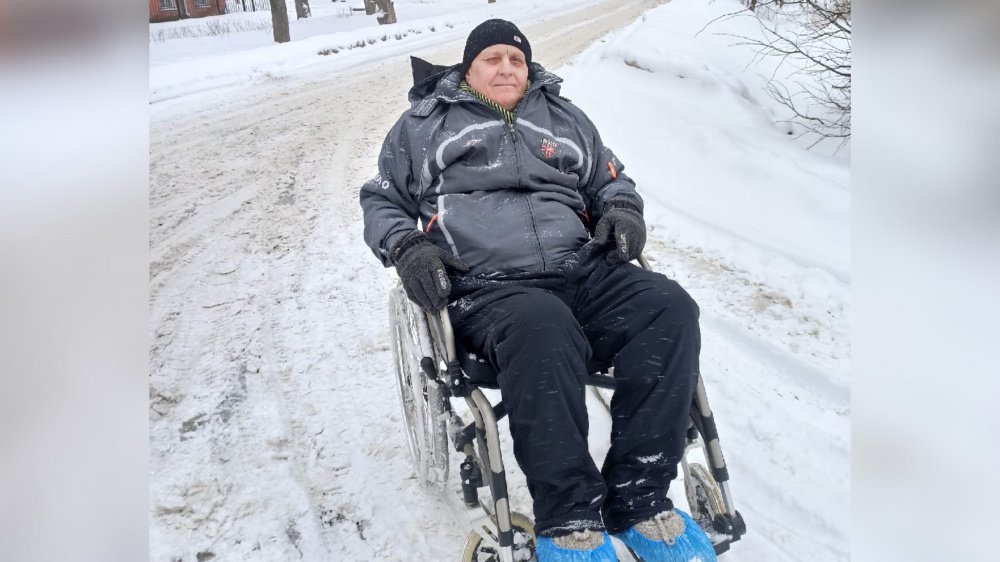 Инвалид пожаловался на плохую уборку дорог в Ярославле