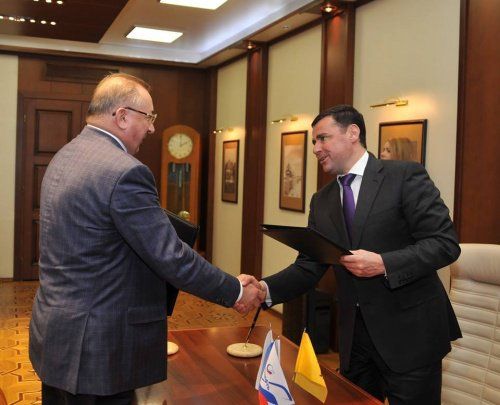 Губернатор Ярославской области подписал соглашение о сотрудничестве с президентом ПАО «Транснефть»