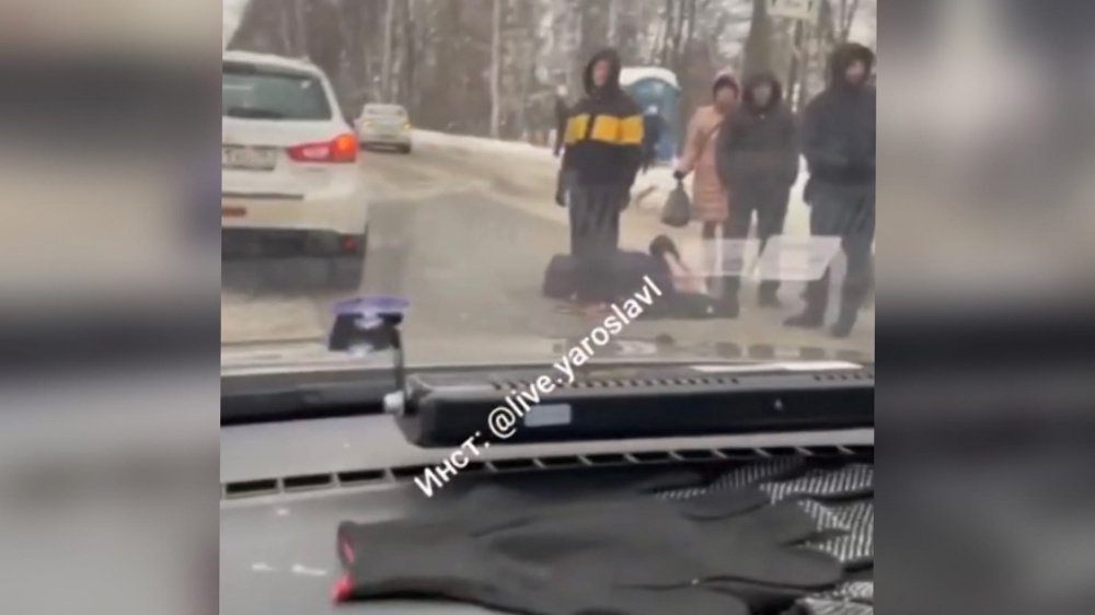 В Ярославле водитель без прав сбил пенсионерку на пешеходном переходе