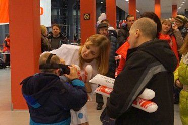 Полторы сотни ярославцев попробовали виртуальный хоккей с компанией «Ростелеком»_98380