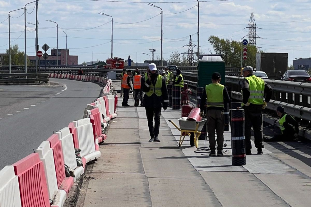 В Ярославле снова изменится схема движения по эстакаде Юбилейного моста