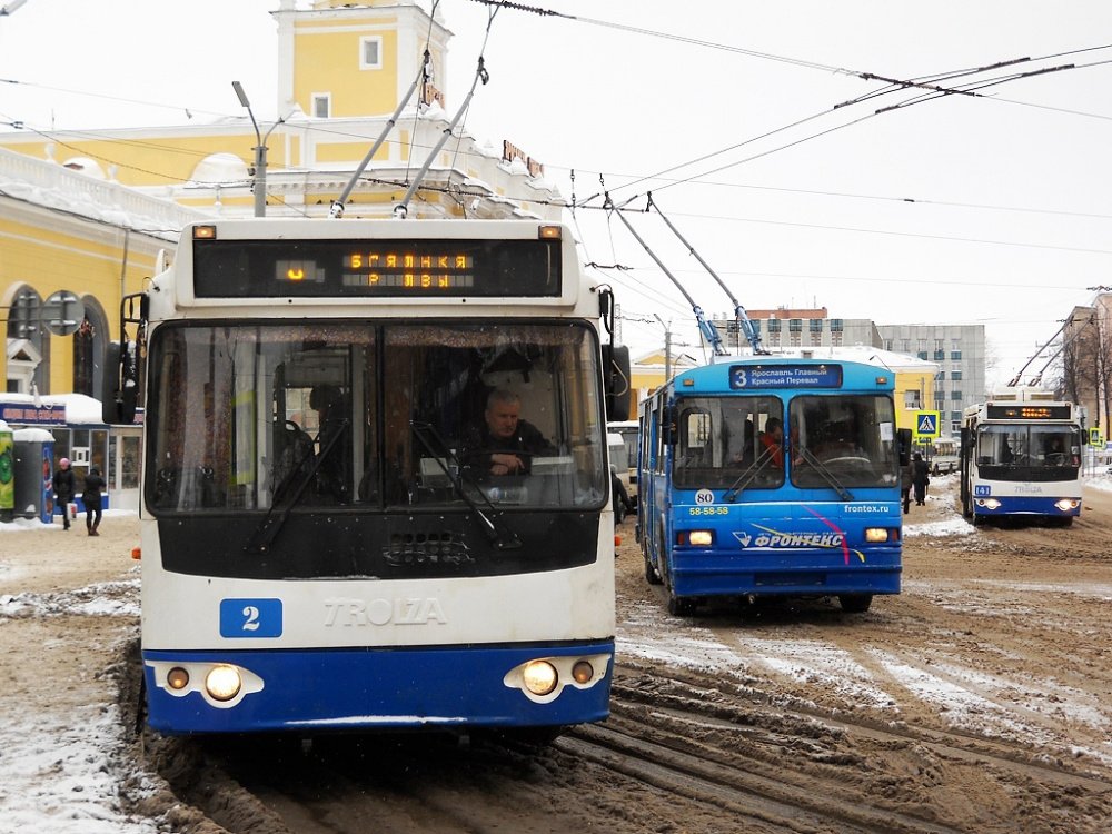 В Ярославле изменилось расписание троллейбусного маршрута