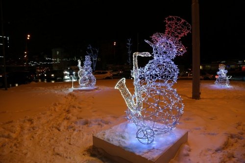 В Ярославле к Новому году поставят 34 световых инсталляции