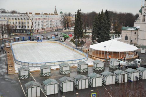 На Советской площади Ярославля откроется резиденция Деда Мороза