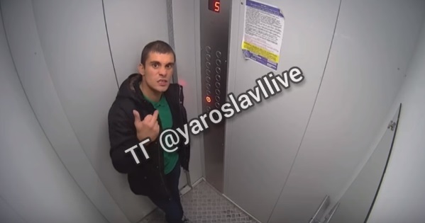 В Ярославле мужчину ждет штраф за плевок в камеру видеонаблюдения
