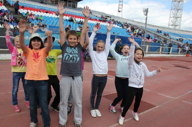 В Ярославле состоялся фестиваль детского спорта «Июньские старты»