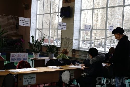 Явка на президентских выборах в Ярославской области на 15 часов составила 48,13%