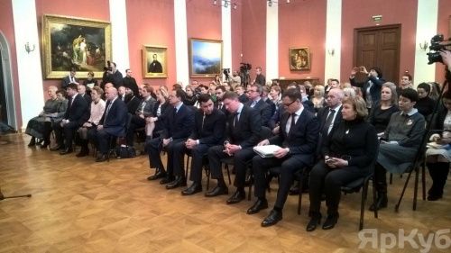 Министр культуры Владимир Мединский приехал в Ярославль