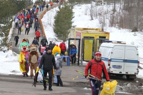 Марафонскую лыжню в «Демино» будет охранять полиция