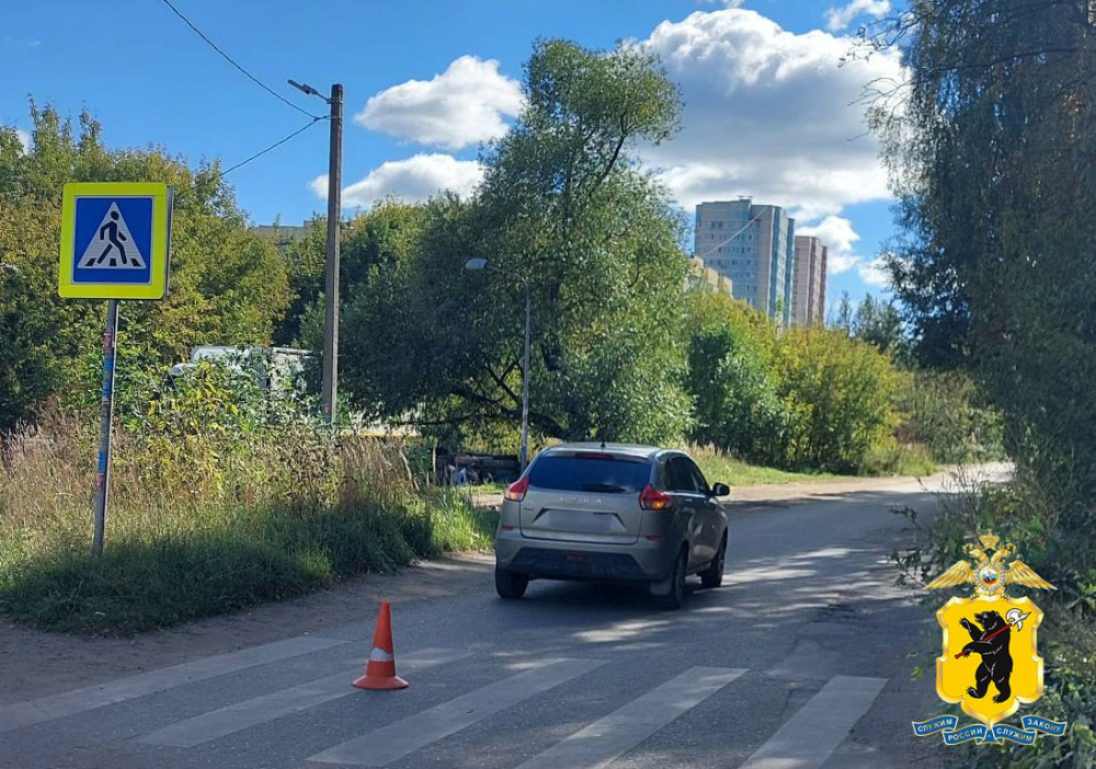 За сутки в ДТП в Ярославской области пострадали трое пешеходов