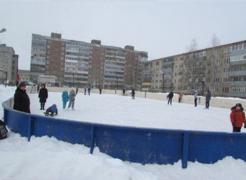 В Рыбинске откроют 30 ледовых площадок