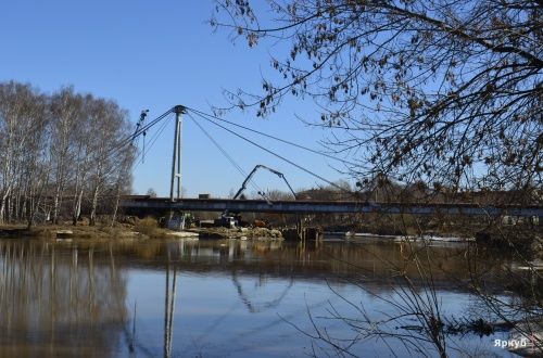 Срок сдачи моста через Которосль перенесли на середину лета