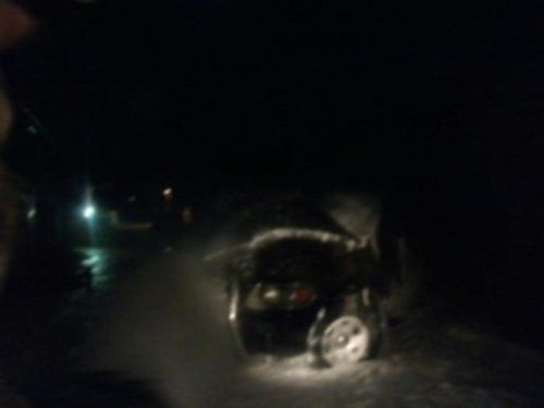 В Переславле-Залесском огонь повредил автомобиль 