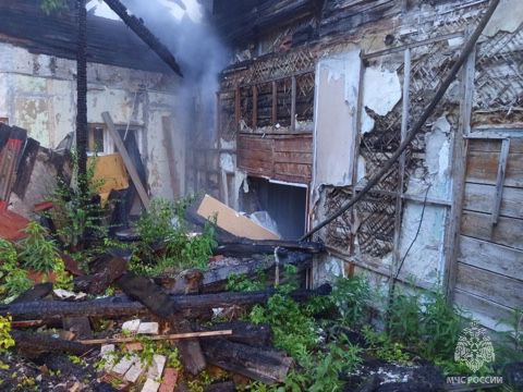 В Ярославле снова горел полуразрушенный памятник архитектуры
