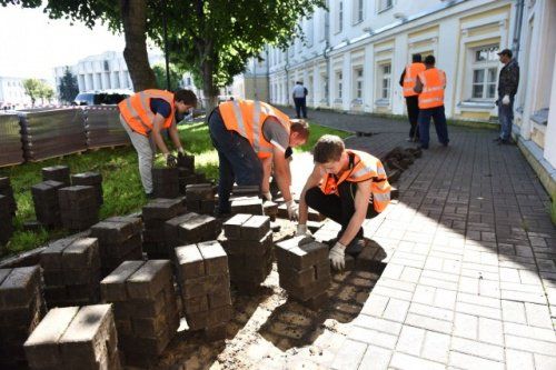 Как благоустраивают зону ЮНЕСКО в Ярославле: виды работ
