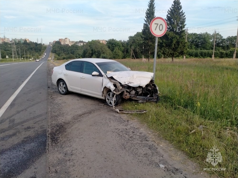 В ДТП на трассе Ярославль – Рыбинск пострадал мужчина