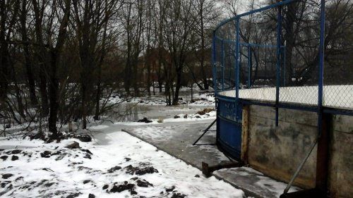 Ярославский ОНФ просит проверить ситуацию с хоккейным кортом, построенным на болоте