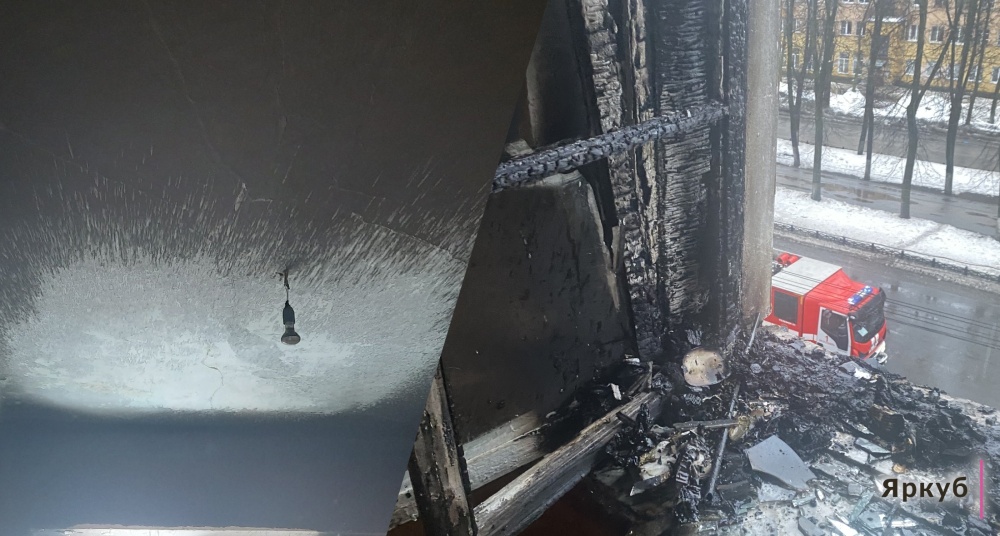 Избили соседа и подожгли комнату: в Ярославле задержали двух мужчин, устроивших пожар на проспекте Ленина 