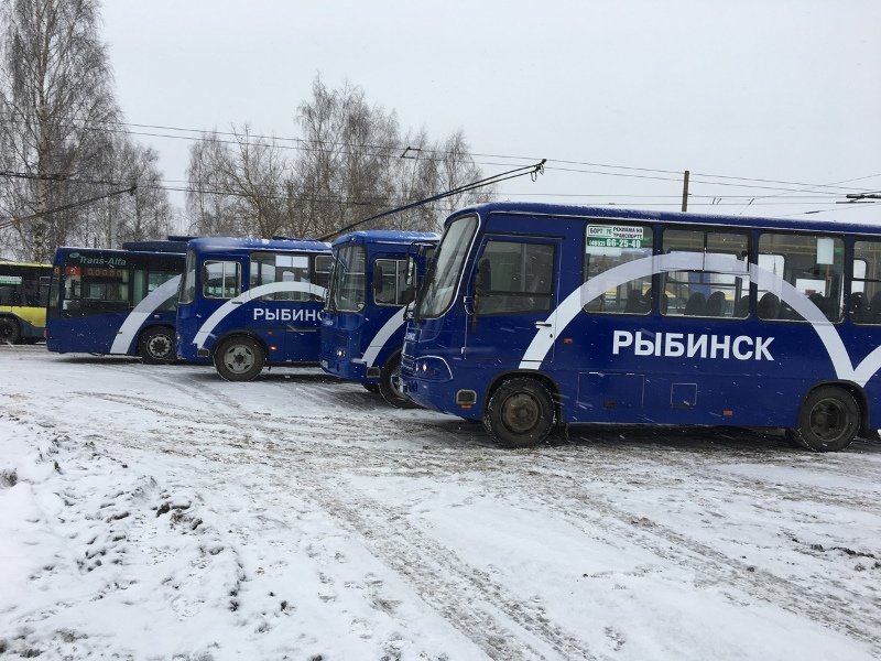В Рыбинске появился брендированный общественный транспорт. Фото