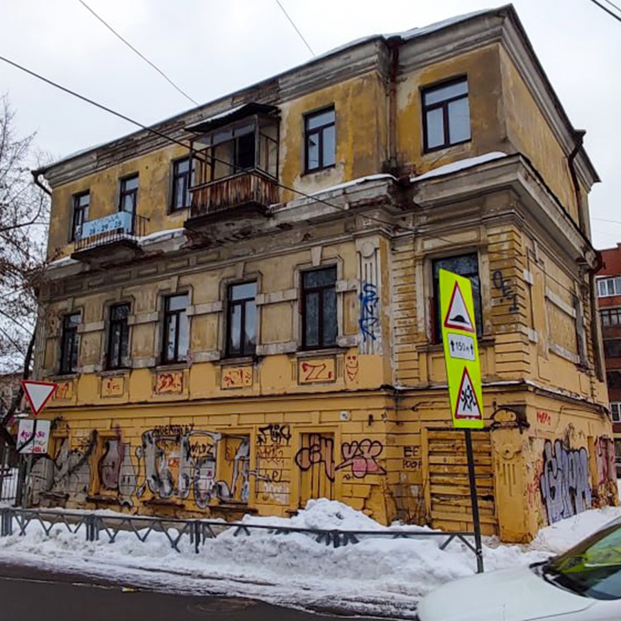 «Наводящий ужас» памятник архитектуры в центре Ярославля ждёт реставрация