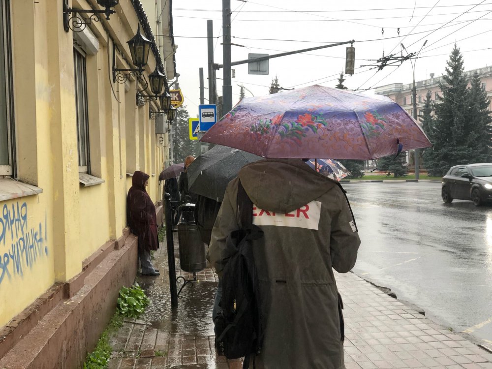 В Ярославль придет неделя дождей