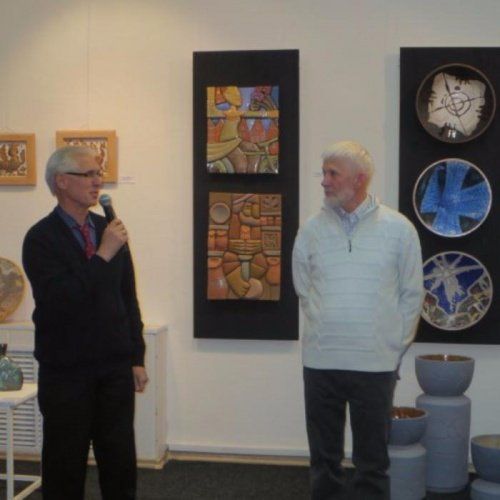 В Ярославле художник-керамист представил свою юбилейную выставку