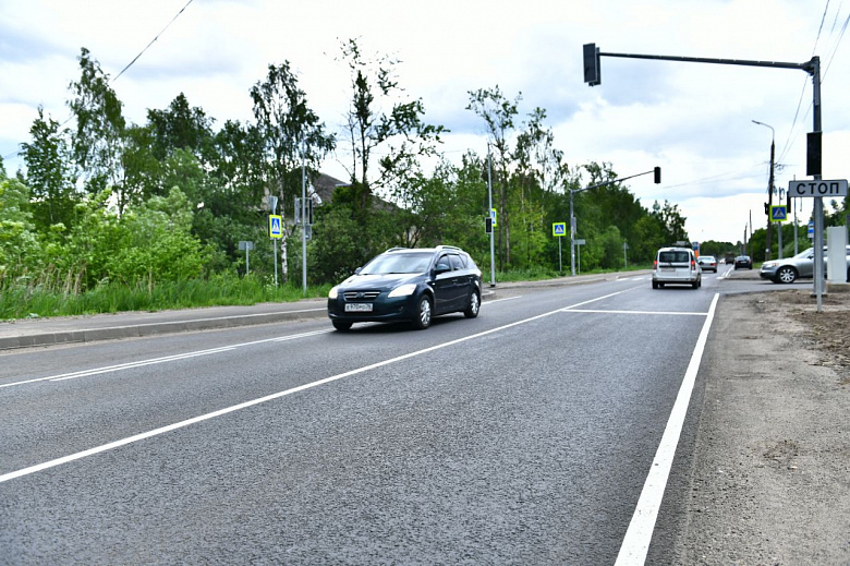 В Ярославле завершился ремонт Тормозного шоссе