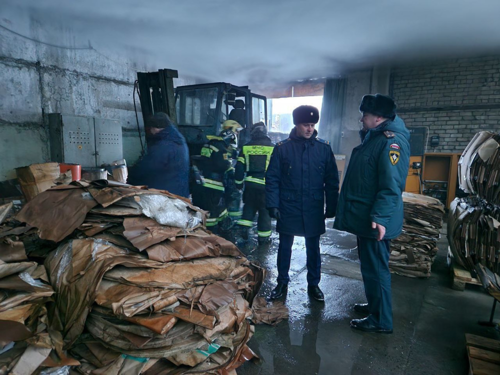 Возбуждено шесть дел: в Рыбинске завершена прокурорская проверка по факту пожара в цехе по производству картона
