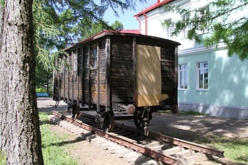 В рыбинском музее появился деревянный вагон-теплушка 19 века
