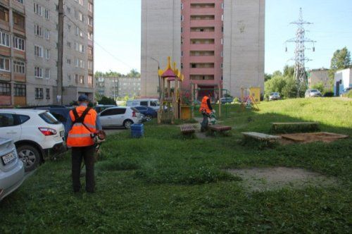 Во Фрунзенском районе Ярославля проверили качество уборки дворов