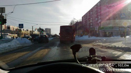 Эксперимент по следам ДТП в Заволжском районе: водитель должен был видеть женщину, которую переехал