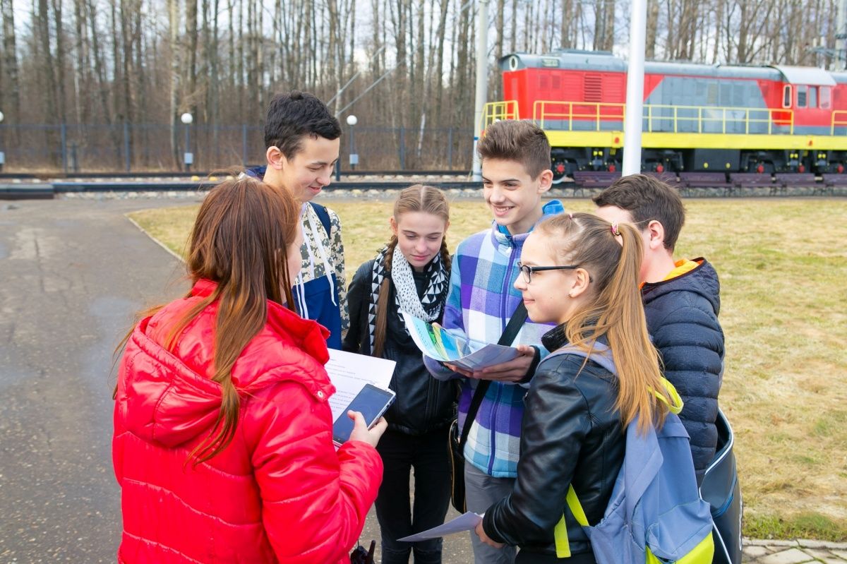 Школьники Ярославля прошли квест «Загадки железной дороги»